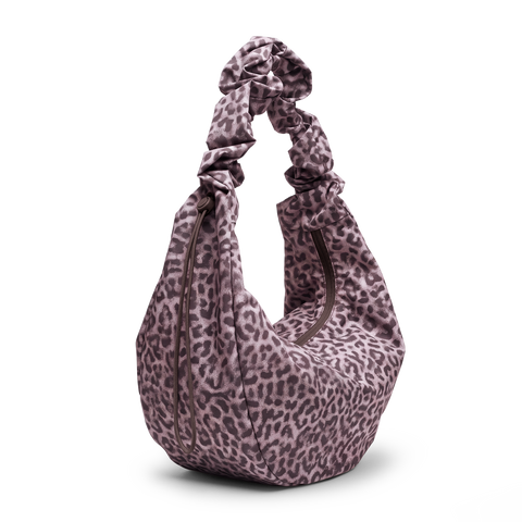 Moon Bag Ruffle 'Cat Shark Sea Lion' – Monochrome Edition