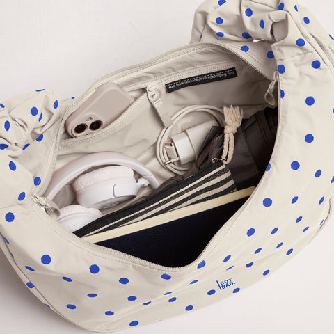 Moon Bag Ruffle 'Dot Cream' – Monochrome Edition GOT BAG