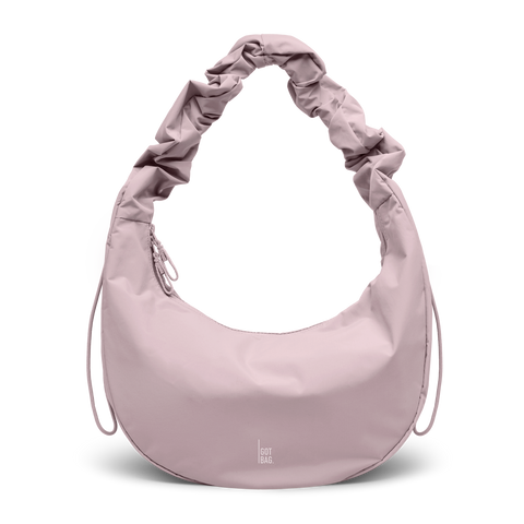 Moon Bag Ruffle 'Pink Dolphin' – Monochrome Edition