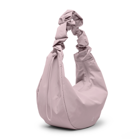 Moon Bag Ruffle 'Pink Dolphin' – Monochrome Edition