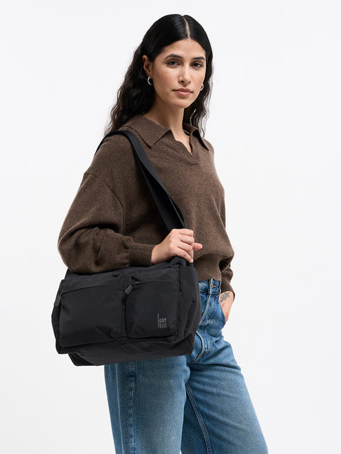 Pocket Sling Bag 'Black' – Monochrome Edition