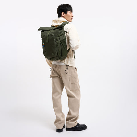 Rucksack in dunklem Grün von GOT BAG