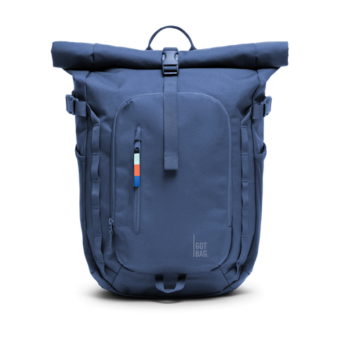 Rucksack mit verschiedenen Blau-Tönen von GOT BAG