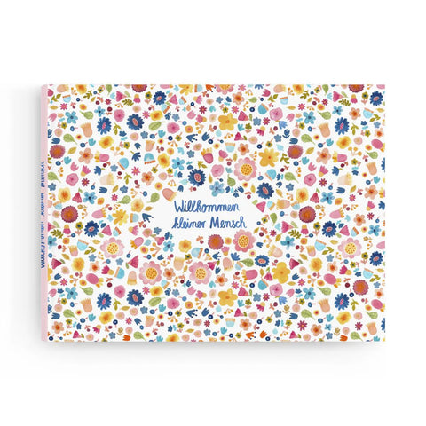 Hardcover Babytagebuch 'Willkommen kleiner Mensch' Frau Ottilie