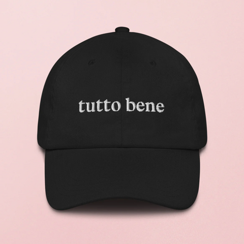 Cap 'Tutto Bene' – schwarz studio ciao