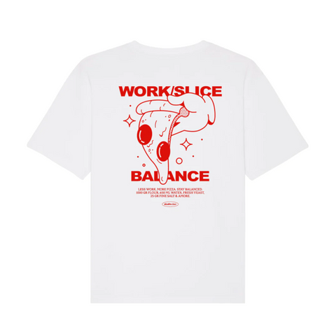 T-Shirt 'Work Slice Balance' studio ciao