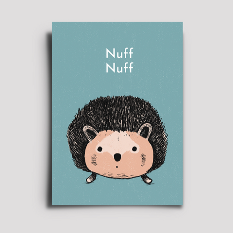 Postkarte 'NUFF NUFF' Hafen