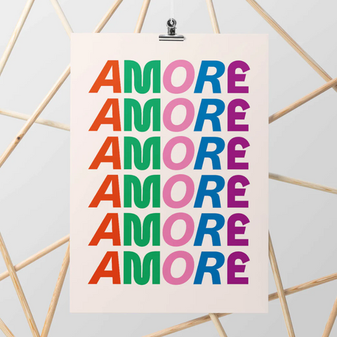 Print DIN A3 'Amore' studio ciao