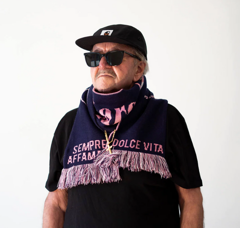 Schal 'Mangiare Club' studio ciao