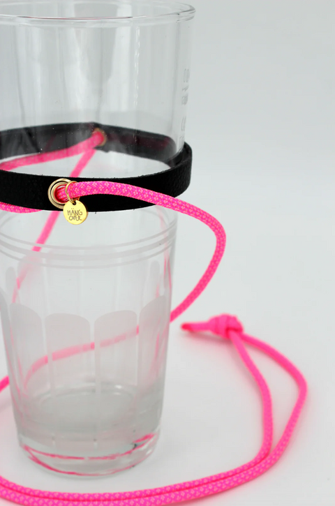 Weinglashalter 'Pink' – pink