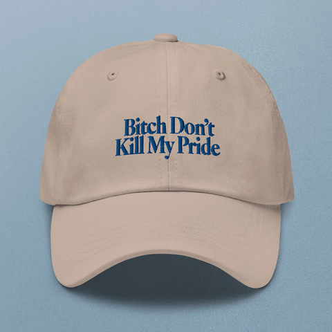 Cap 'Bitch Don't Kill My Pride' – beige DIVERSES