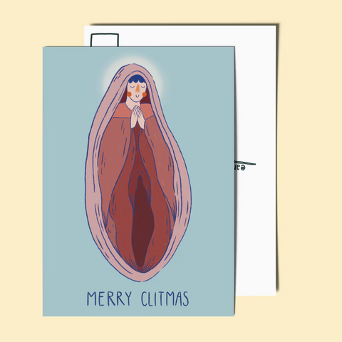 Postkarte 'Merry Clitmas' Le Large