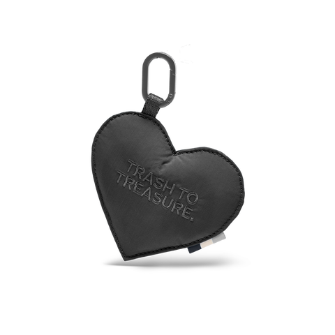 Charm 'Treasure/Herz' – black