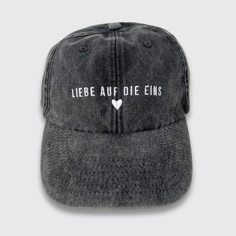 Cap 'Liebe auf die Eins' – vintage Black Bee Proud