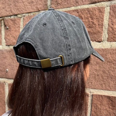 Cap 'Regenbogen' – vintage black Bee Proud