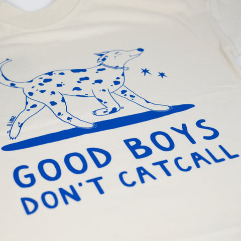 T-Shirt 'Good Boys Don't Catcall' Le Large