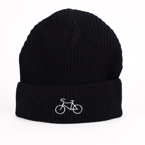 Beanie 'Fahrrad' – schwarz Charles