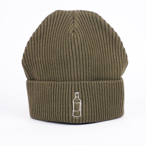 Beanie 'Weinflasche' – khaki Charles