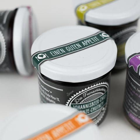 Johannisbeer-Chili-Minze-Chutney Die Feinschleckerei