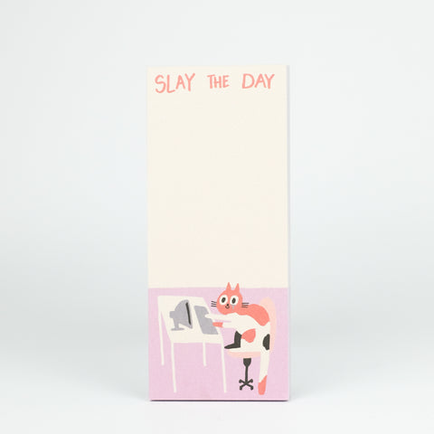 Notizblock 'Slay the day' Slinga