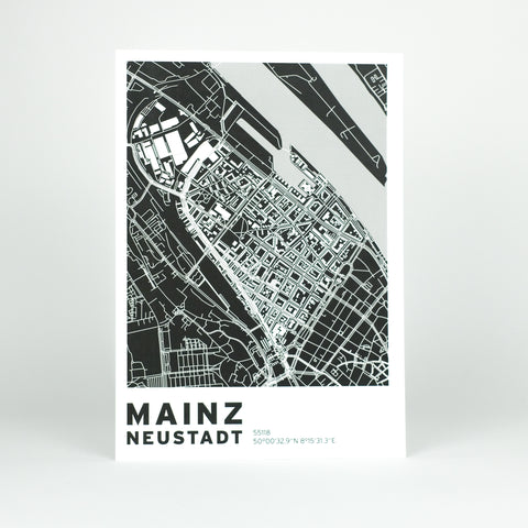 Karten-Print DIN A4 'Neustadt' MK