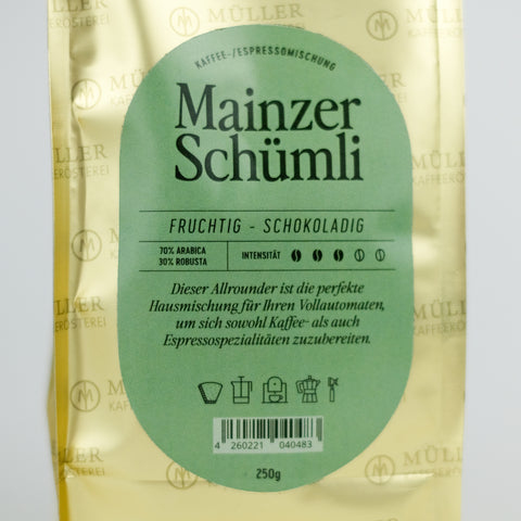 Espresso 'Mainzer Schümli' Müller Kaffee