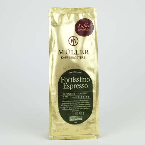 Espresso 'Fortissimo' Müller Kaffee