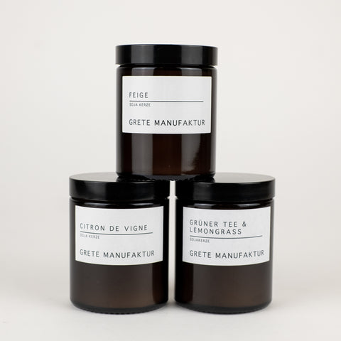 Kerze im Glas 'Feige' Grete Manufaktur