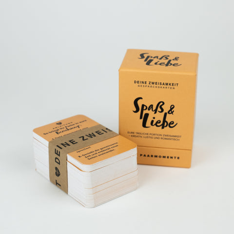 Gesprächskarten 'Spaß & Liebe' Deine Zweisamkeit