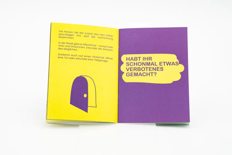 Booklet 'Date-Schweif' die Schweiferei
