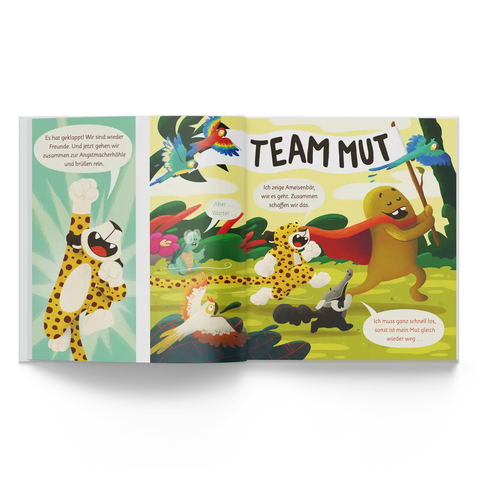 Kinderbuch 'Mut ist ein gutes Gefühl'