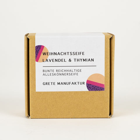 Seifen-Set 'Weihnachten' – Lavendel und Thymian Grete Manufaktur
