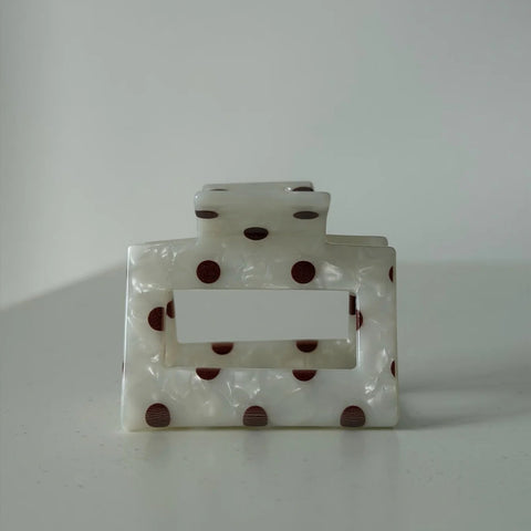 Haarklammer 'Josefin' – red polka dots Jona the Label