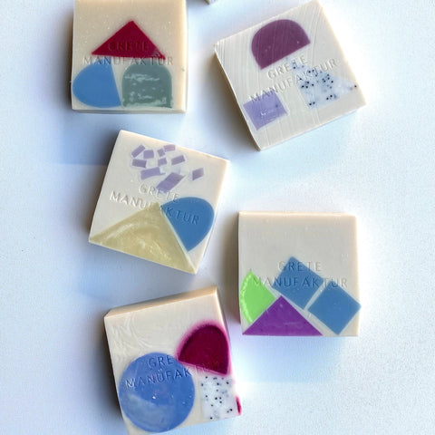 Seife 'Constanze' – Farbige Formen Grete Manufaktur