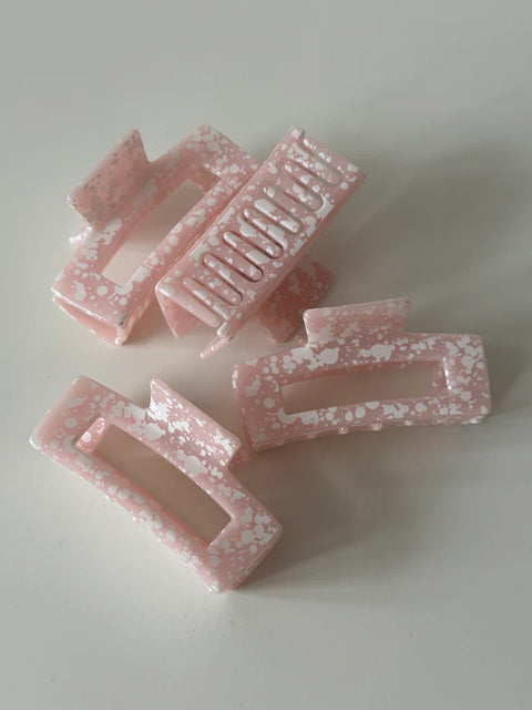 Haarklammer 'Maja' – pink splash Jona the Label