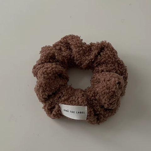 Everyday Scrunchies – brown teddy Jona the Label