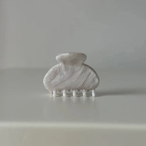 Haarklammer 'Emi' – white swirl Jona the Label