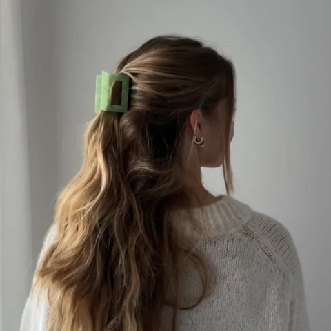 Haarklammer 'Elsa' – apple green Jona the Label
