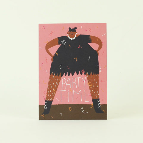 Postkarte 'Party Time' Slinga