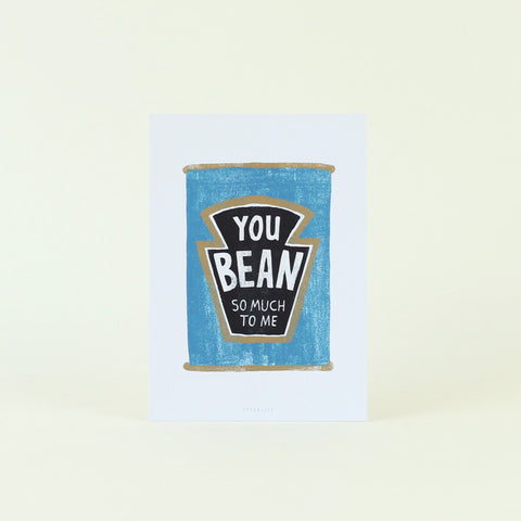 Postkarte 'You bean so much to me' typealive