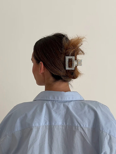 Haarklammer 'Josefin' – blue flower Jona the Label