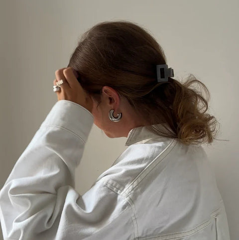 Haarklammer 'Ava' – foggy grey Jona the Label