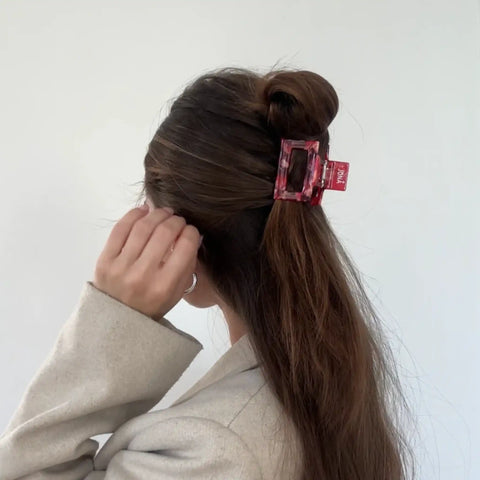 Haarklammer 'Josefin' – cherry