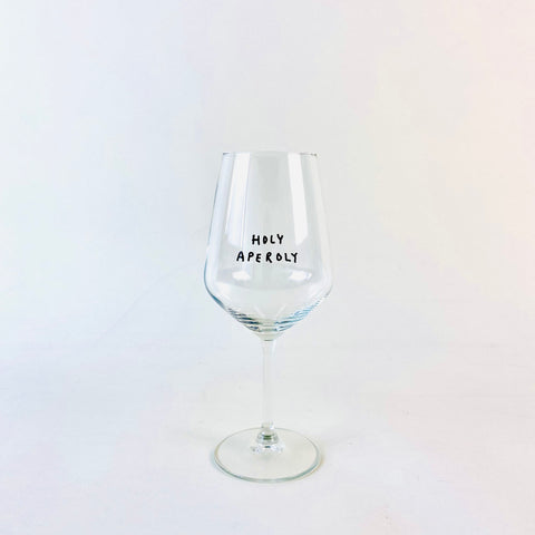 Aperolglas 'Holy Aperoly'