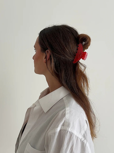 Haarklammer 'Line' – candy red Jona the Label