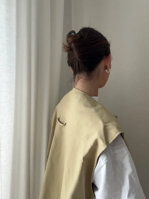 Hairpin 'Wavy U-Shape' – espresso Jona the Label