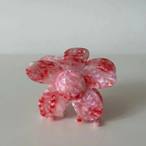 Haarklammer 'Flower' – swirly pink Jona the Label