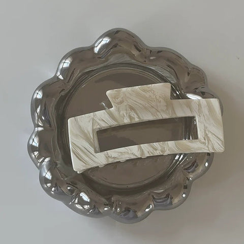 Haarklammer 'Mila' – beige swirl Jona the Label