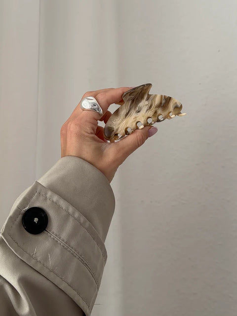 Haarklammer 'Matilda' – sandstone Jona the Label