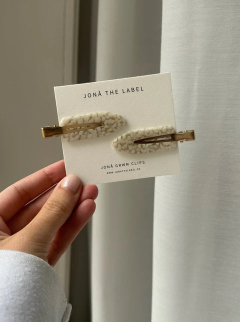 GRWM Clips – snowflake Jona the Label